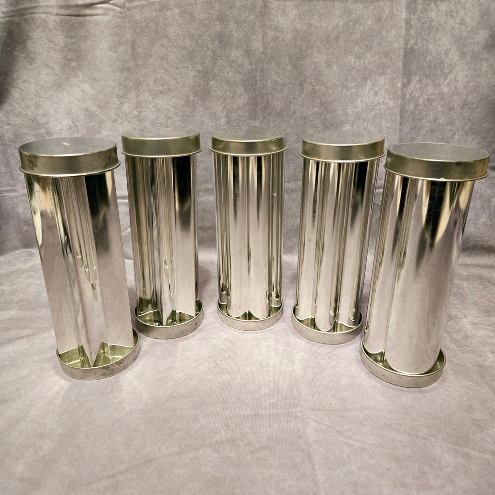 Baking Tubes Set of 5 Breads Batter Cake Heart Flower Star